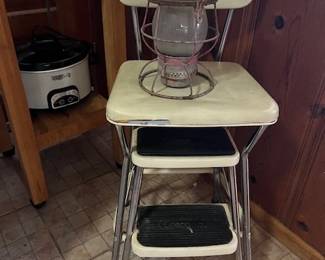 Lantern and Chair