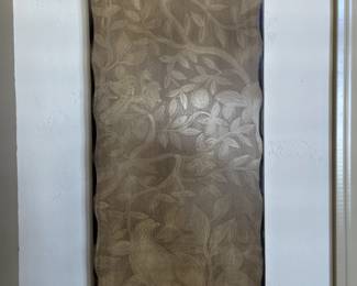 2 wall art panels.