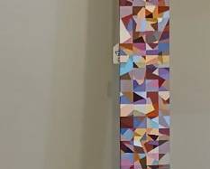 8 ft by 5 in original painting by Harold Linton