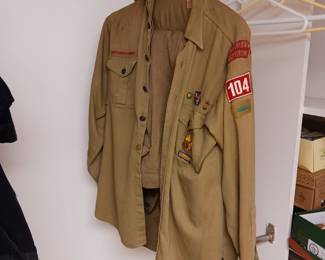 Antique Boy Scout uniform