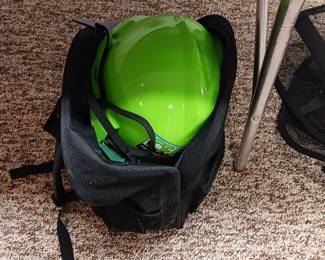 Portable safety equipment hard hats