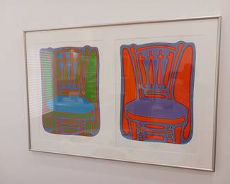 Clayton Pond Serigraph 1981