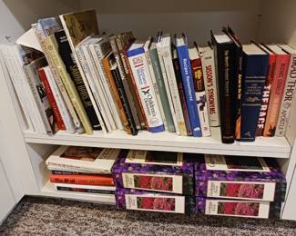 Books on gardening and other subjects