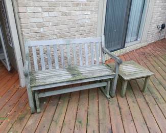 Teak Glider