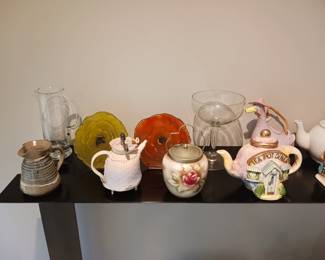 Funky teapot collection