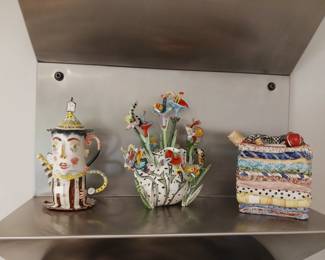 Nice selection of playful teapots