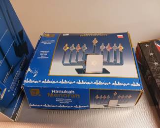 Jewish menorah