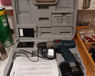 7.2 volt battery operated drill