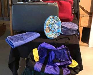 Assorted Luggage, Duffle Bags, Travel Accessories 