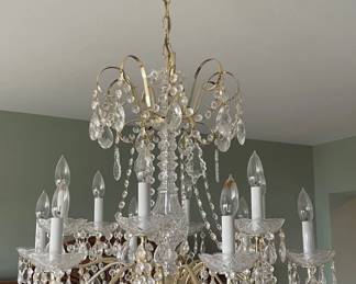  05 Ceiling Mounted Crystal Chandelier