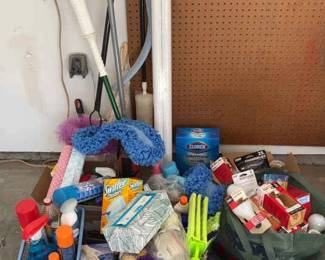 Cleaning Supplies And Light Bulbs
