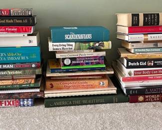 Book Mystery Lot Coffee Table Books, Religious Books,  Other Genres