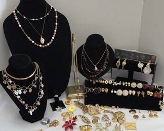 Gold Toned Costume Jewelry