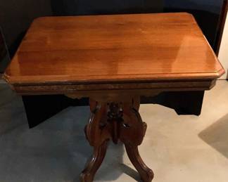 Antique Eastlake Solid Wood Table