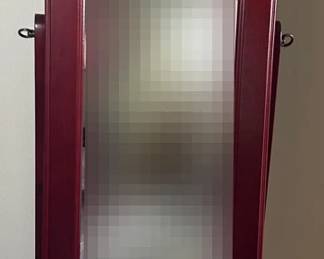 Full Length Standing Mirror with Hidden Jewelry compartment
