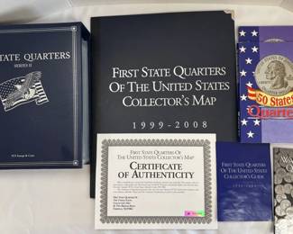 U.S. State Quarters Collections Including National Parks sites