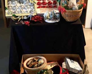 Christmas Ornaments, Decorations, More