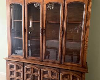Wood China Cabinet