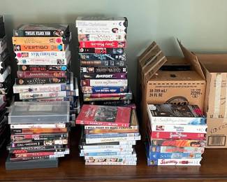 MASSIVE DVD VHS Mystery Lot