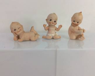 Kewpie Porcelain Doll Figures
