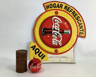 Spanish Coca-Cola Sign, Collectibles
