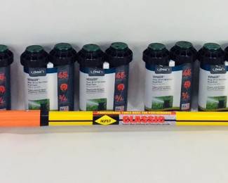 New Orbit Voyager Gear Drive Sprinklers and Drain Spade