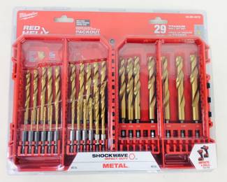 New Milwaukee Drill Bit Set