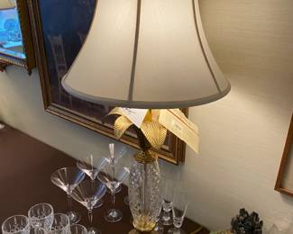 Waterford Lamp $ 280.00