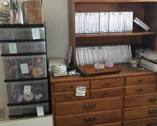 Craft items
Dresser w/ hutch