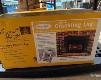Electric Crackling Log