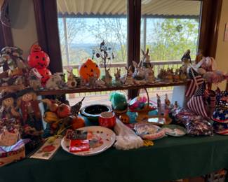 Halloween, Thanksgiving, and Easter Decor