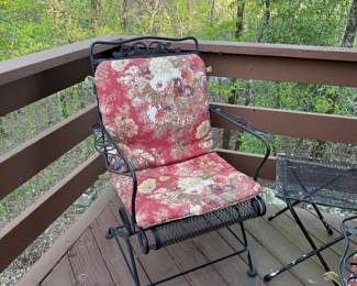 Rocking Patio Chair. We have two. 