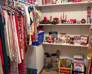 Holiday closet