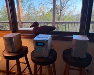 Radio and CD Player