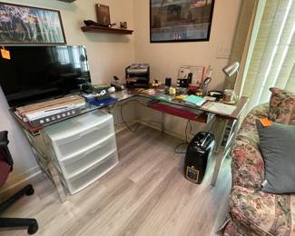 desk & misc. office supplies