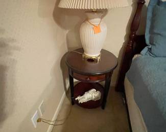 table & lamp