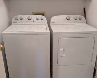 Whirlpool Washer and dryer 