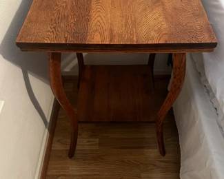 oak end table