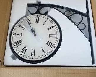 New in box large wall mount clock