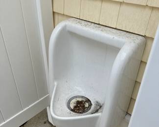 Waterless urinal