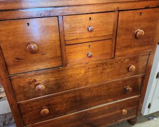 Antique 'Tall boy' Dresser/Cabinet - Wonderful!
