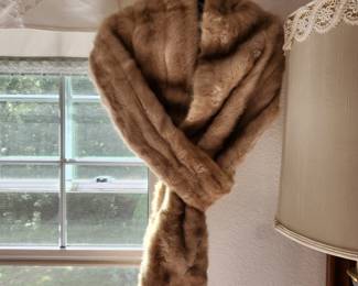 Vintage Mink Stole.