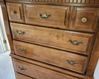 Classic Vintage Highboy Dresser.