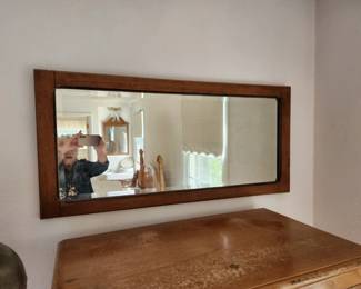 Wood Frame Mirror