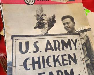 Vintage Paper - Yank The Army Weekly - Circa 1947. There are about 10 of these 'newspapers'.