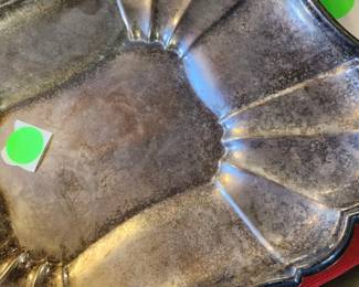 Vintage Silverplated Tray