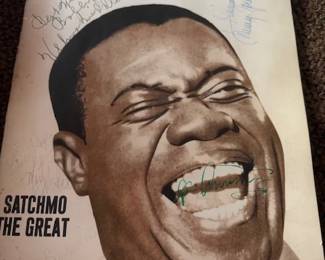 Lois Armstrong brochure with autophraph