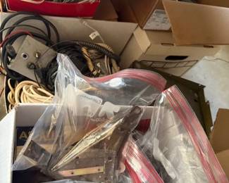 Lots of vintage hardware in grab bags