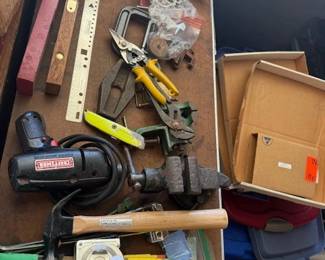 Work bench and anvils