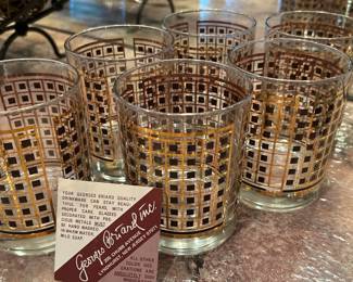 MCM George Briard Lowball Glasses, New In Box